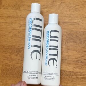 Unite 7SECONDS Shampoo and Conditioner Set - White